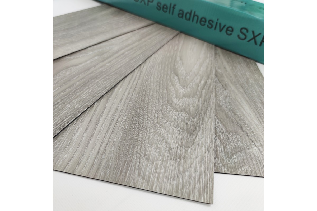 Купить Самоклеющаяся гибкая виниловая плитка 001 wood grey в Харькове ...